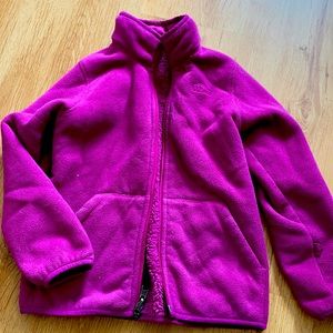 LL Bean Girls Fleece M 5-6